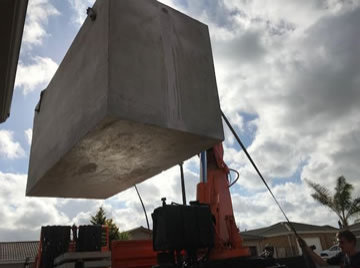 underground precast water tank