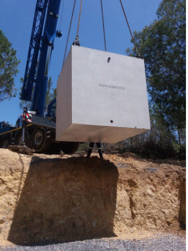 underground precast water tank